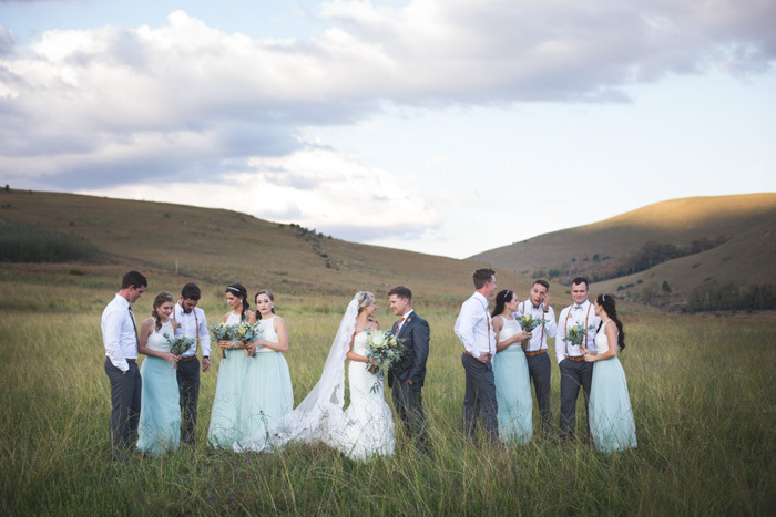 Wedding Party Portrait | Credit: Those Photos