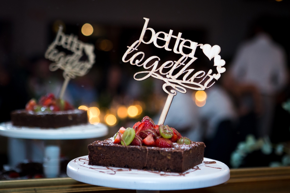 Brownie Wedding Cake Alternative