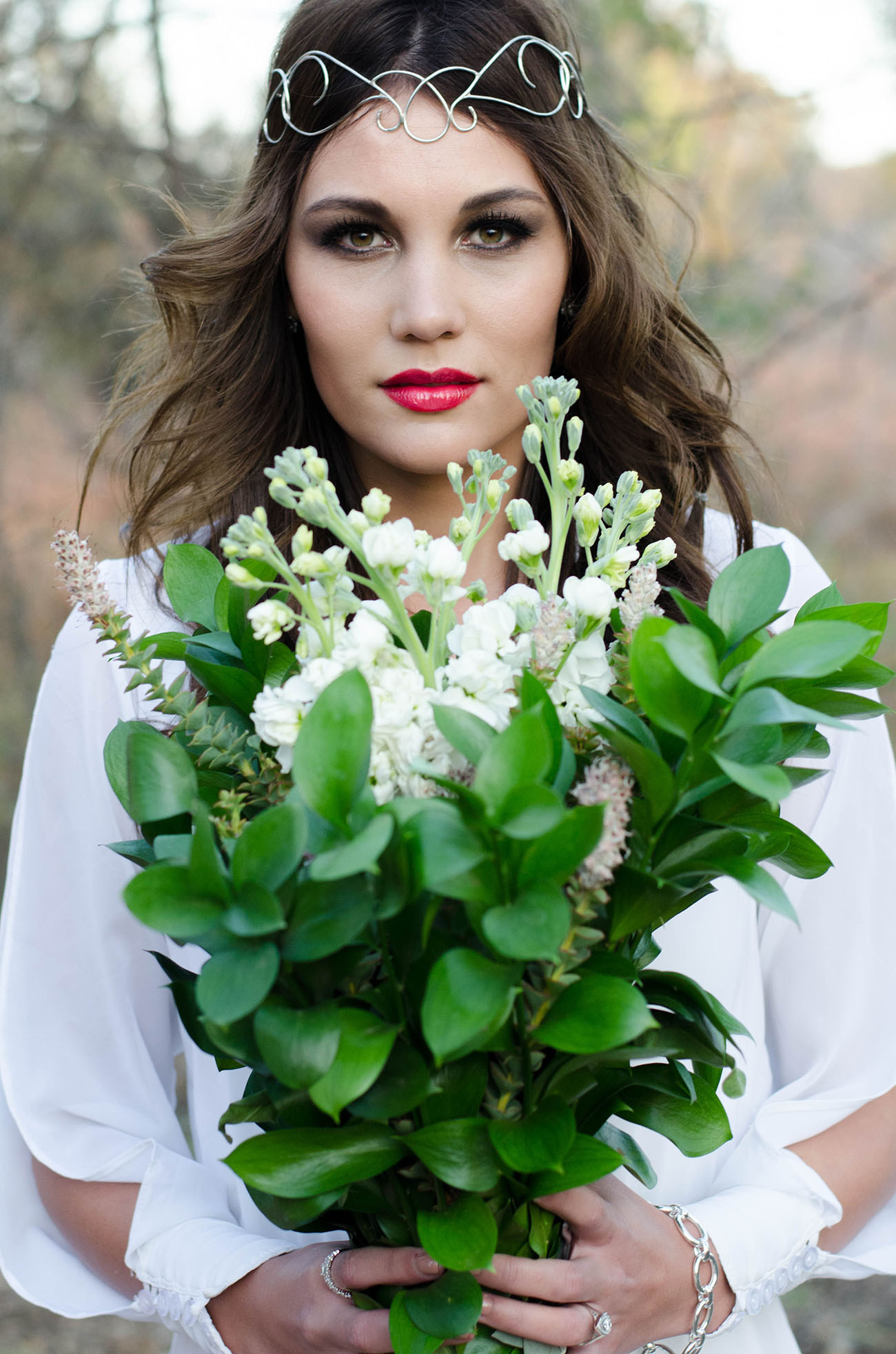 Simple Greenery Bouquet | Credit: MORE Than Just Photography