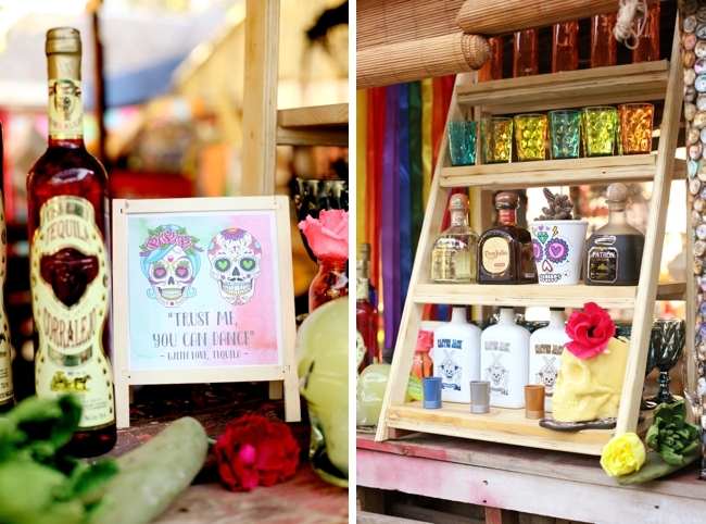 Tequila Bar for Wedding | Credit: Hello Love Photography