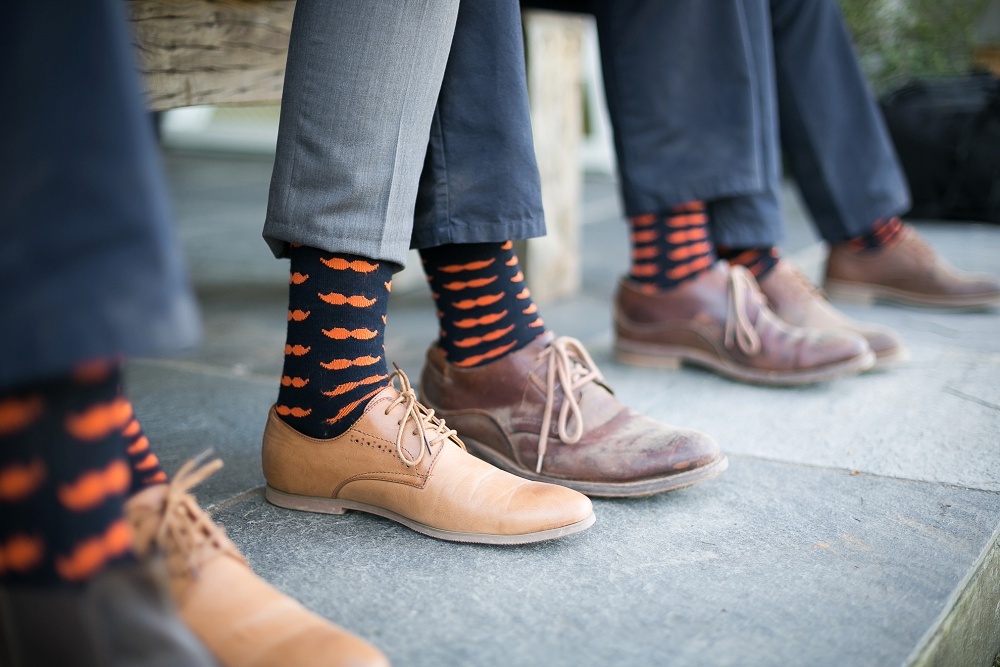 Groomsmen Socks | Credit: Karina Conradie