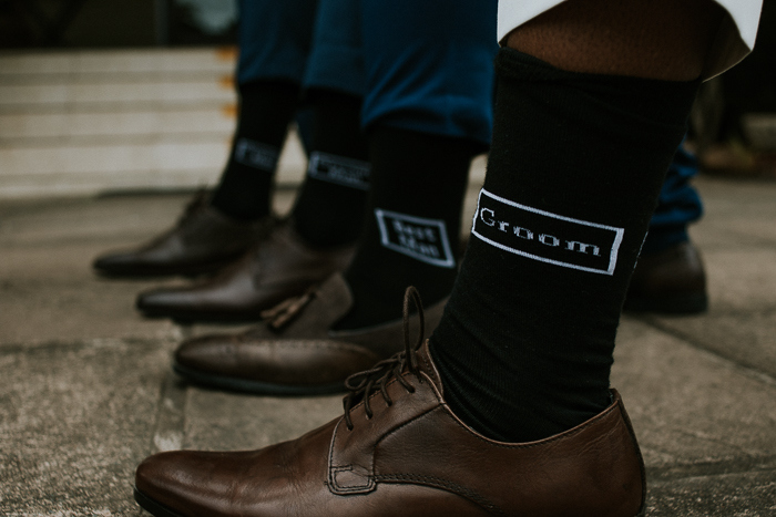 Groom and Groomsmen Socks | Credit: Thunder & Love