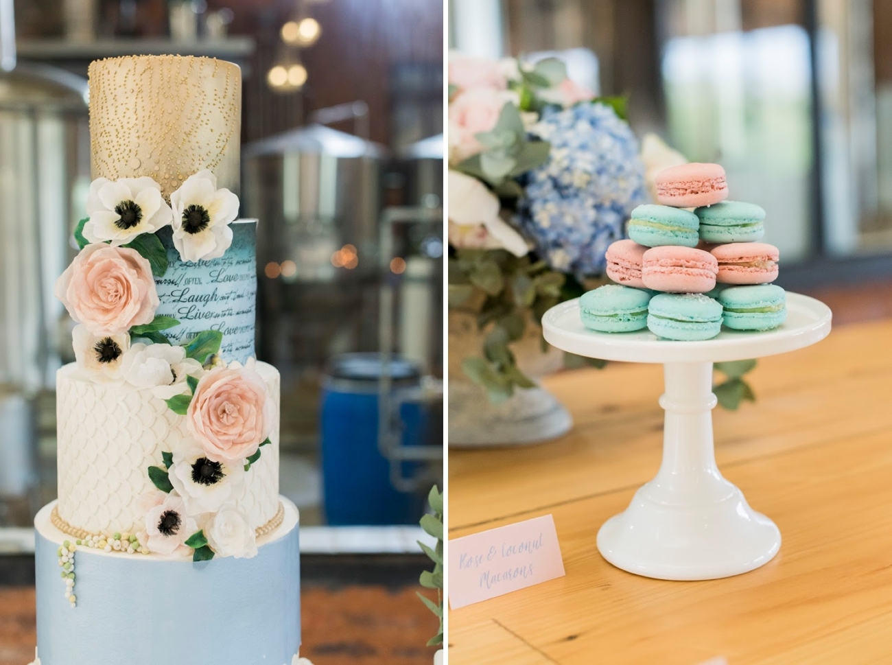 Pastel Desserts | Credit: Jack & Jane Photography