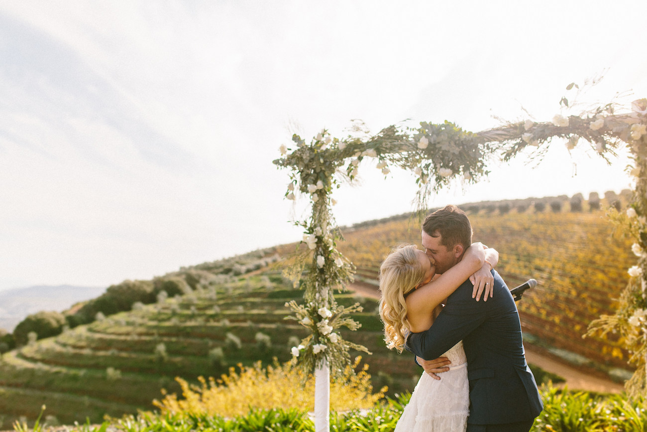 Vineyard Wedding Ceremony | Credit: Kikitography