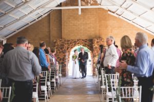 Autumn Greenery DIY Wedding Ceremony | Credit: Those Photos
