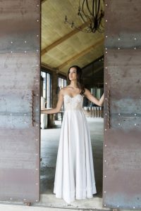 Janita Toerien Strapless Wedding Dress | Credit: Jack & Jane Photography