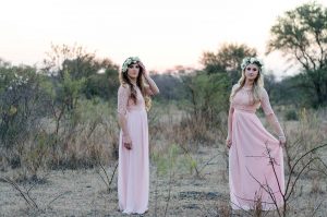 Bridesmaids in Blush | Credit: MORE Than Just Photography