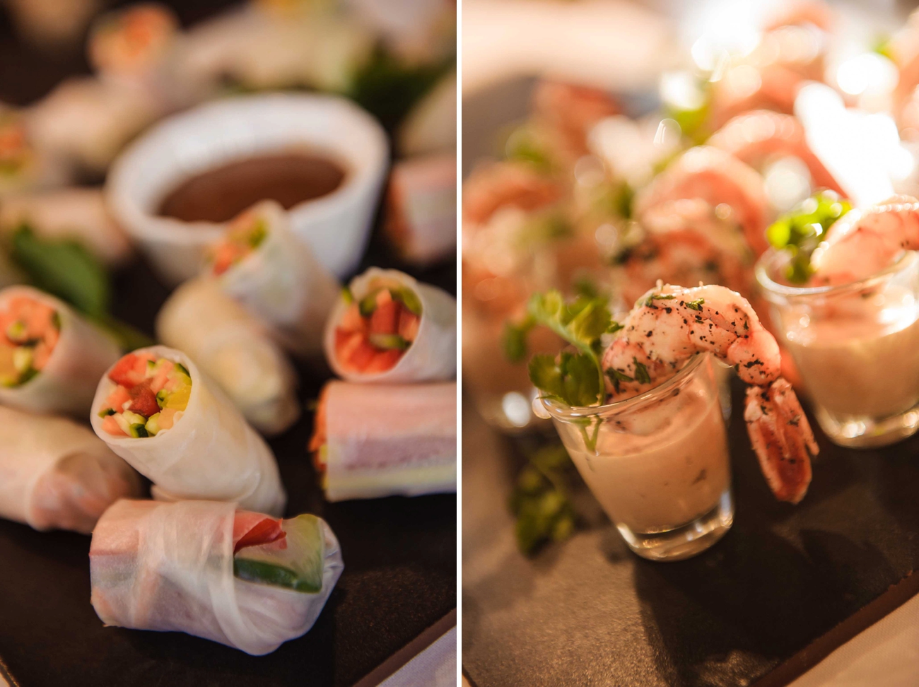 Canapes | Credit: Vizion Photography
