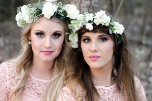 Bridesmaids in Floral Crowns | Credit: MORE Than Just Photography
