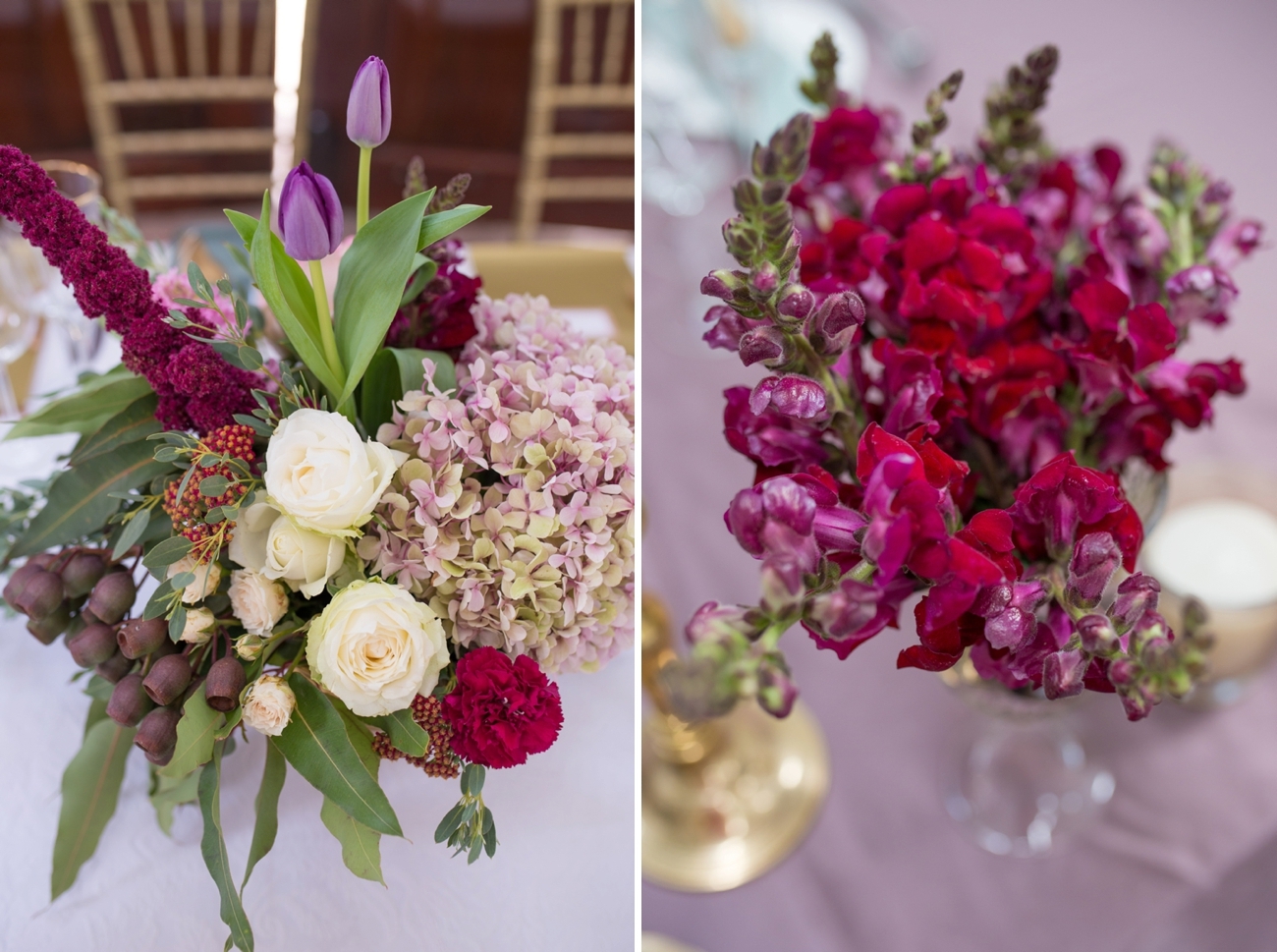 Berry Tone Florals | Credit: Cheryl McEwan