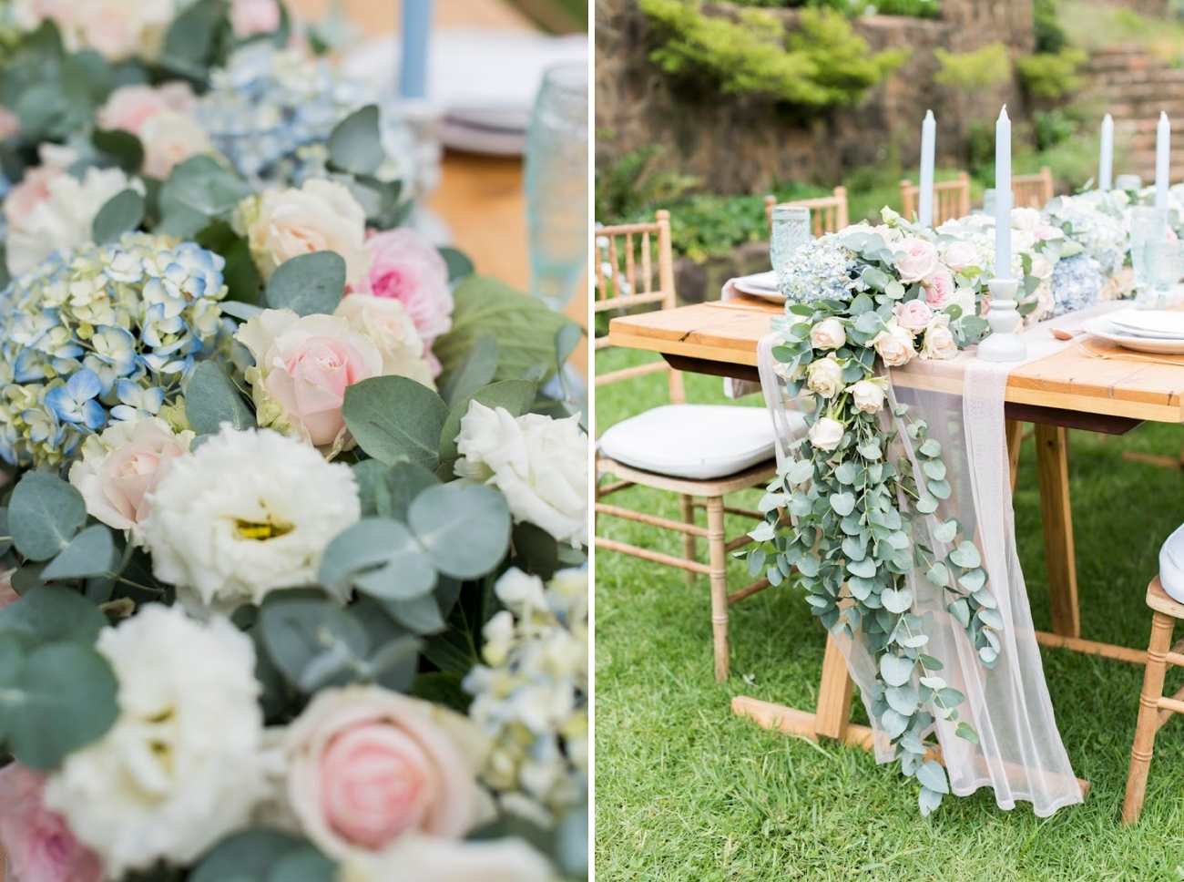 Pantone Serenity & Rose Quartz Wedding Inspiration | Credit: Jack & Jane Photography