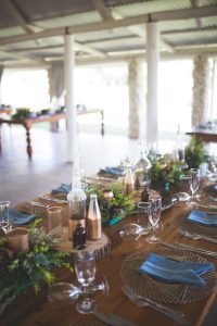 Autumn Greenery DIY Wedding Tablescape | Credit: Those Photos