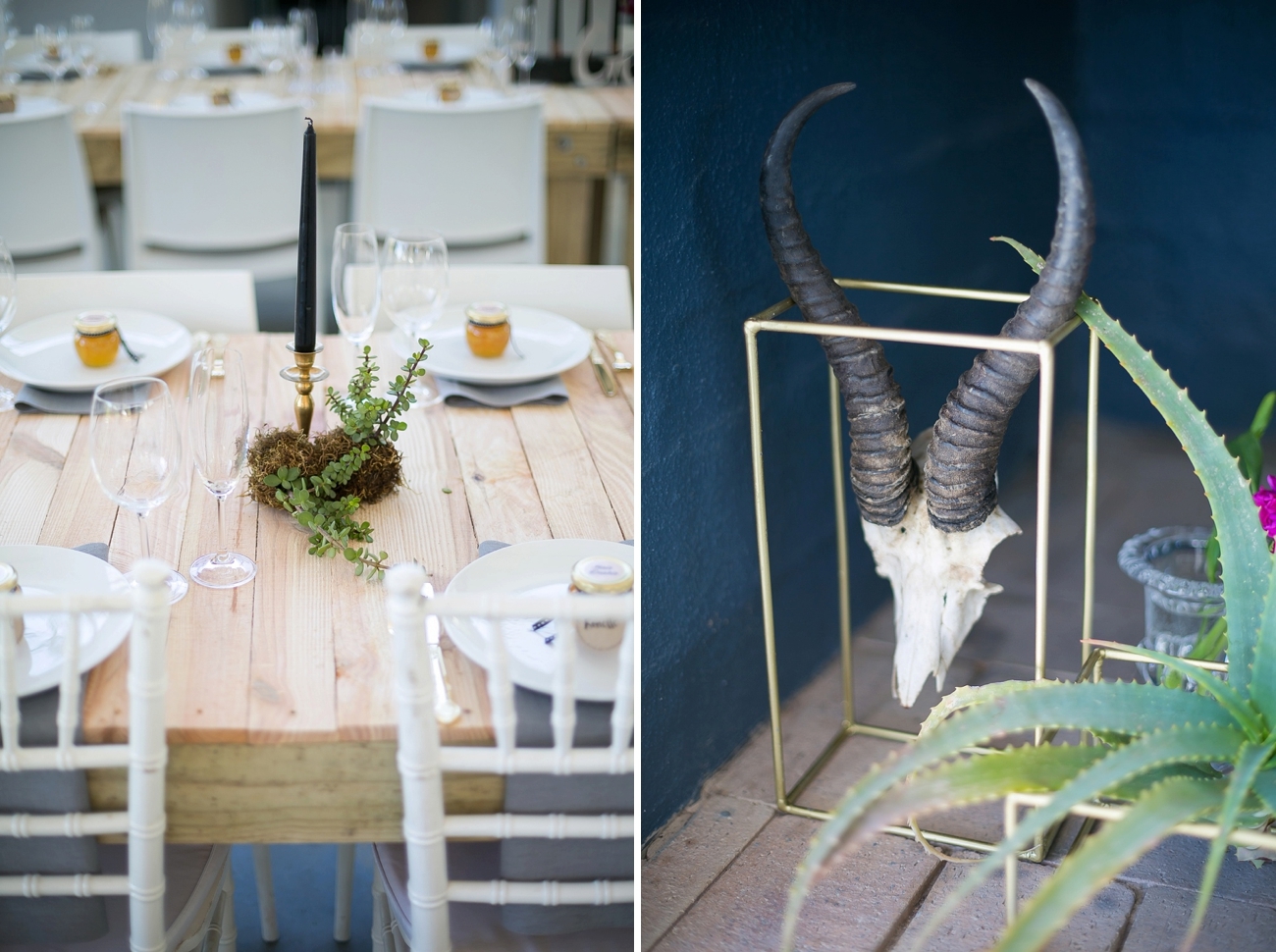 Winter Rustic Glamour Wedding | Credit: Karina Conradie