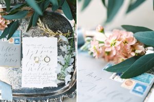 Dreamy Blue Wedding Inspiration with a Surprise Proposal | Credit: Courtney Leigh