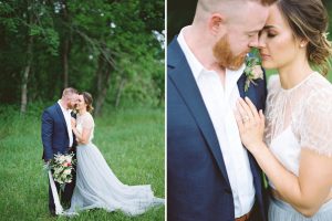 Dreamy Blue Wedding Inspiration with a Surprise Proposal | Credit: Courtney Leigh