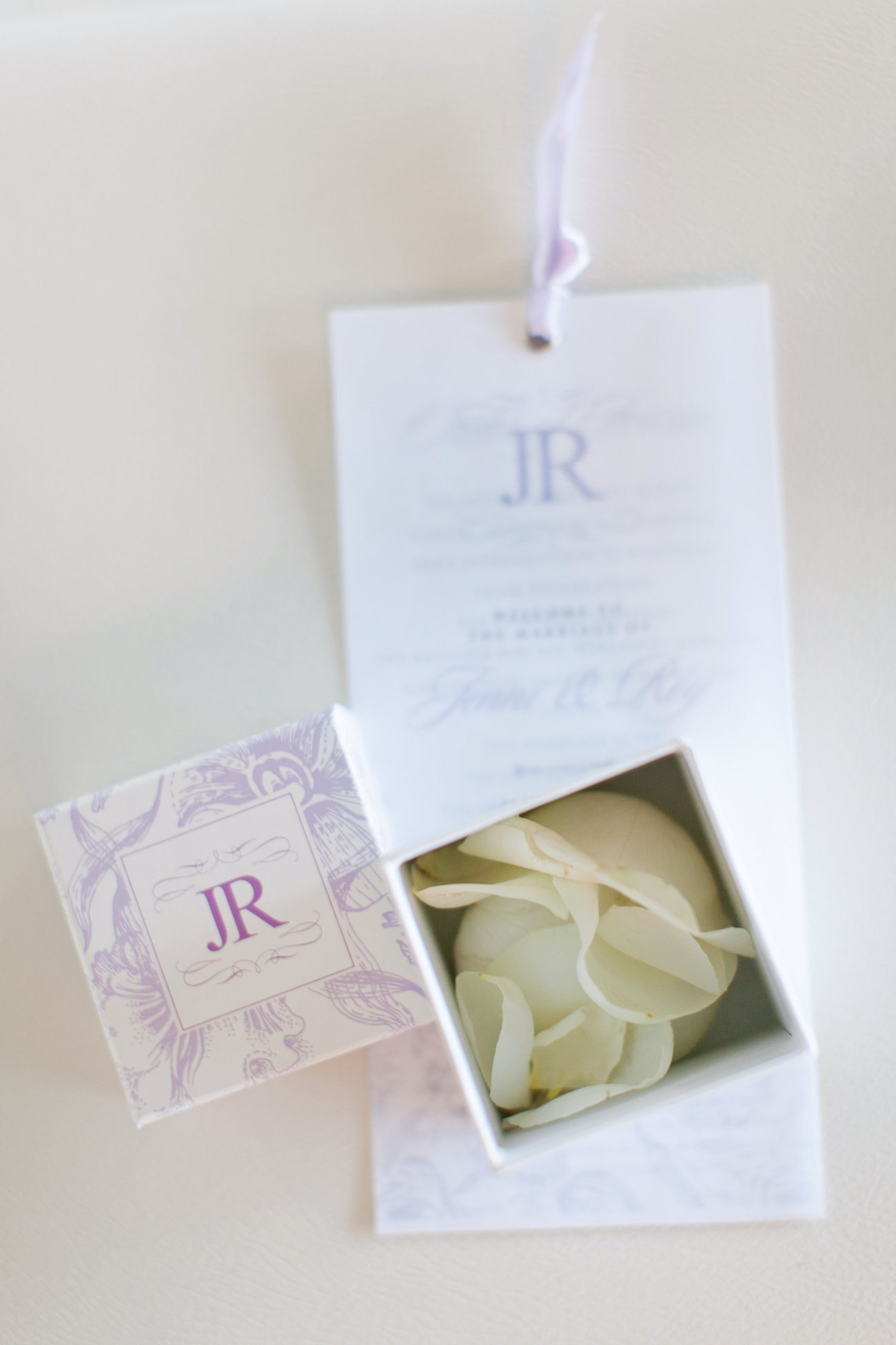 Luxurious Floral Wedding Invitation | Credit: Tyme Photography & Wedding Concepts