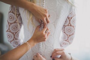 Boho Lace Wedding Dress | Credit: Vicky Bergallo