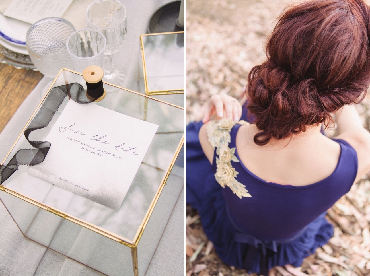 Indigo & Grey Rustic Wedding Inspiration | Credit: Dust & Dreams Photography