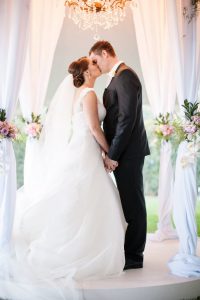 Luxurious Floral Wedding Ceremony | Credit: Tyme Photography & Wedding Concepts