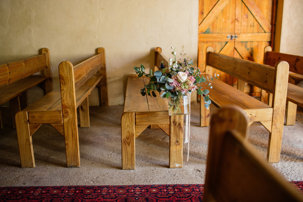 Rustic Ceremony Decor | Images: Marli Koen