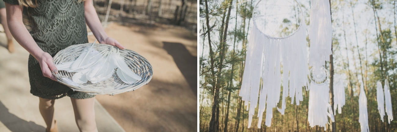 Free Spirited Forest Wedding | Credit: Vicky Bergallo