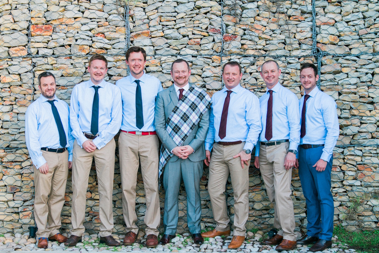 Groomsmen | Image: Maxeen Kim