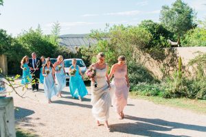 Fynbos Chic Wedding Bridesmaids | Image: Maxeen Kim