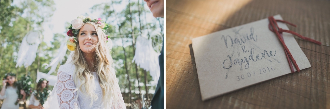 Free Spirited Forest Wedding | Credit: Vicky Bergallo