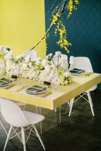 Neon Tablescape | Credit: Wedding Concepts & Tyme Photography