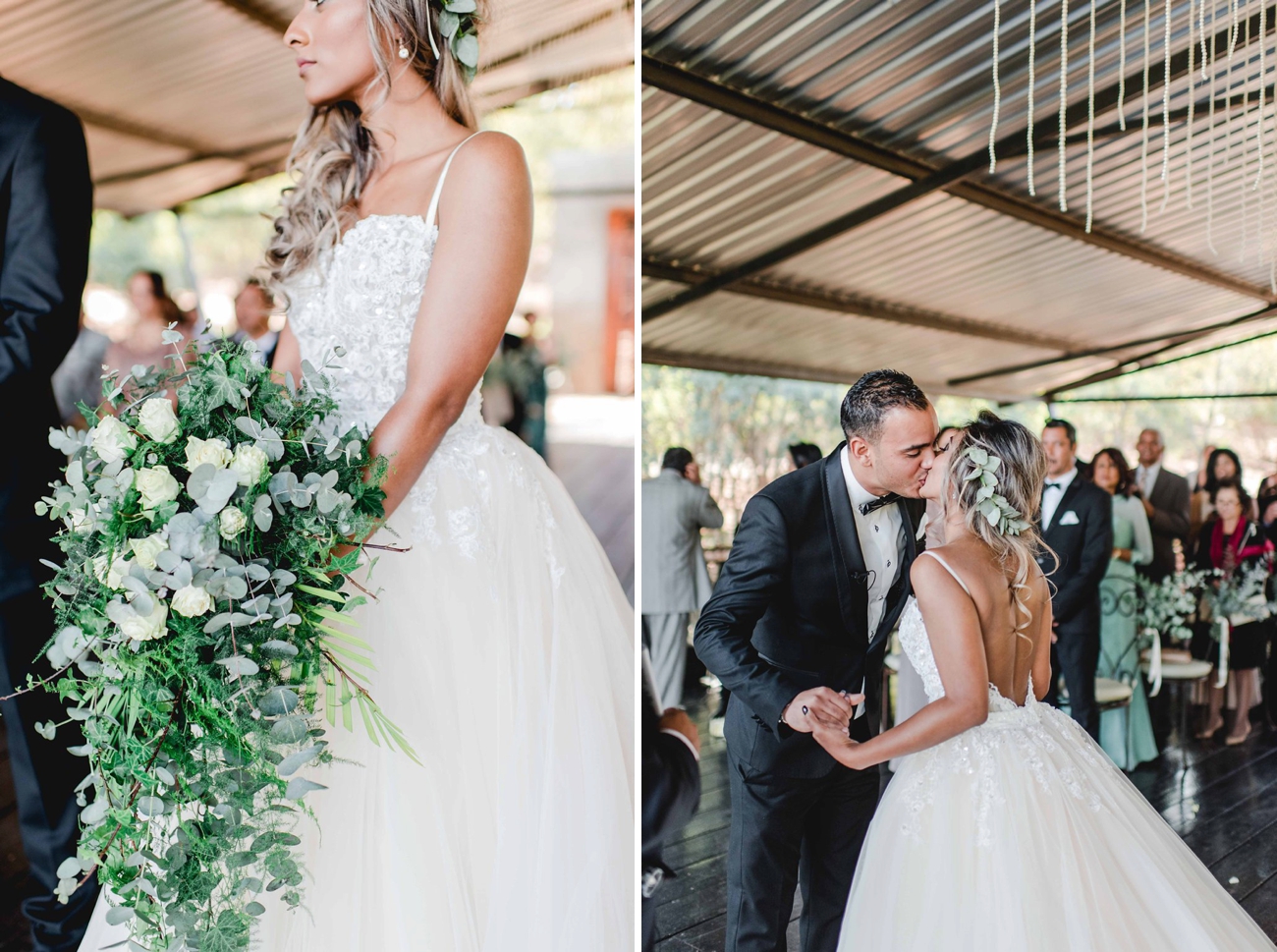 Graceful Greenery Wedding | Image: Carla Adel