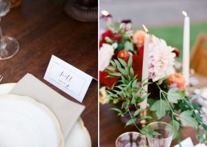 Stylish Jewel Tone Engagement Party Inspiration | Image: Katie Parra