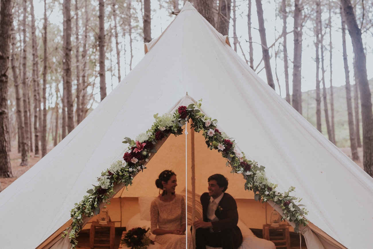 Glamping Honeymoon | Credit: Lad & Lass Photography