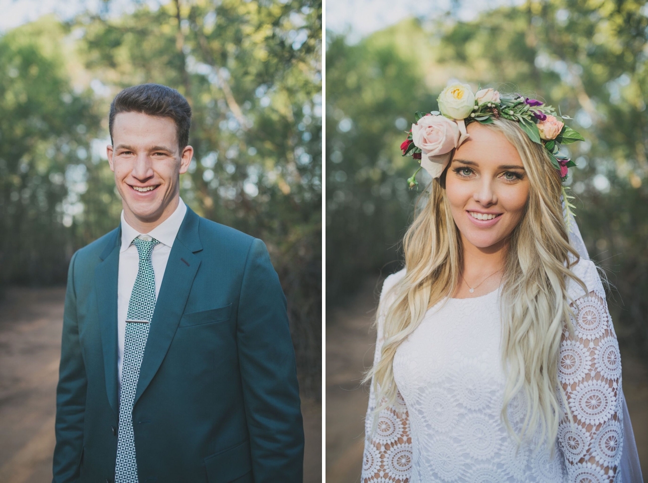 Flower Crown Bride | Credit: Vicky Bergallo