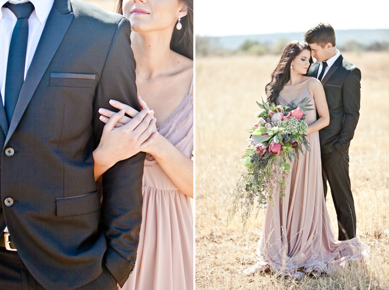 Romantic South African Protea Wedding Inspiration | Image: Corette Faux