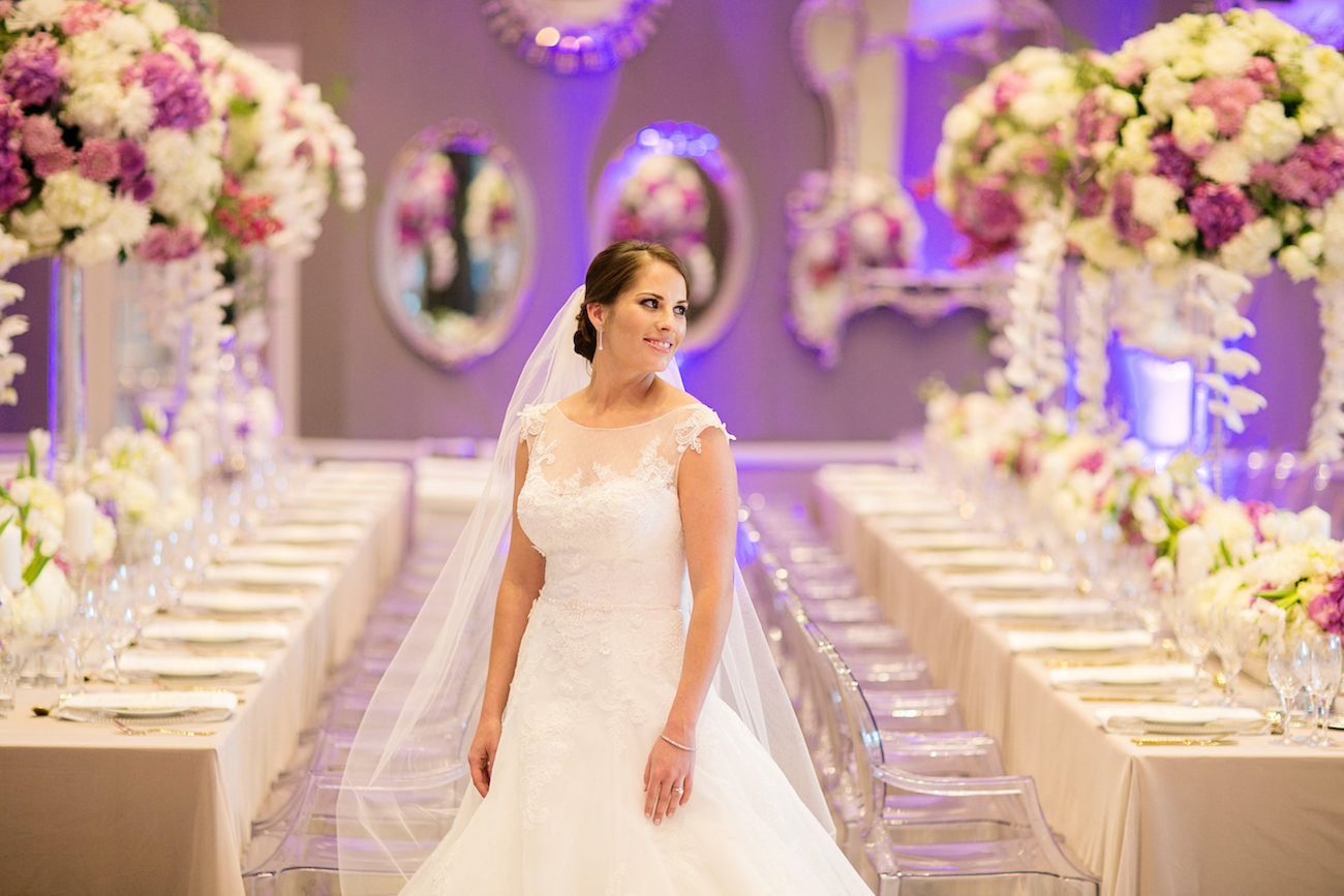 Luxurious Floral Wedding | Credit: Tyme Photography & Wedding Concepts