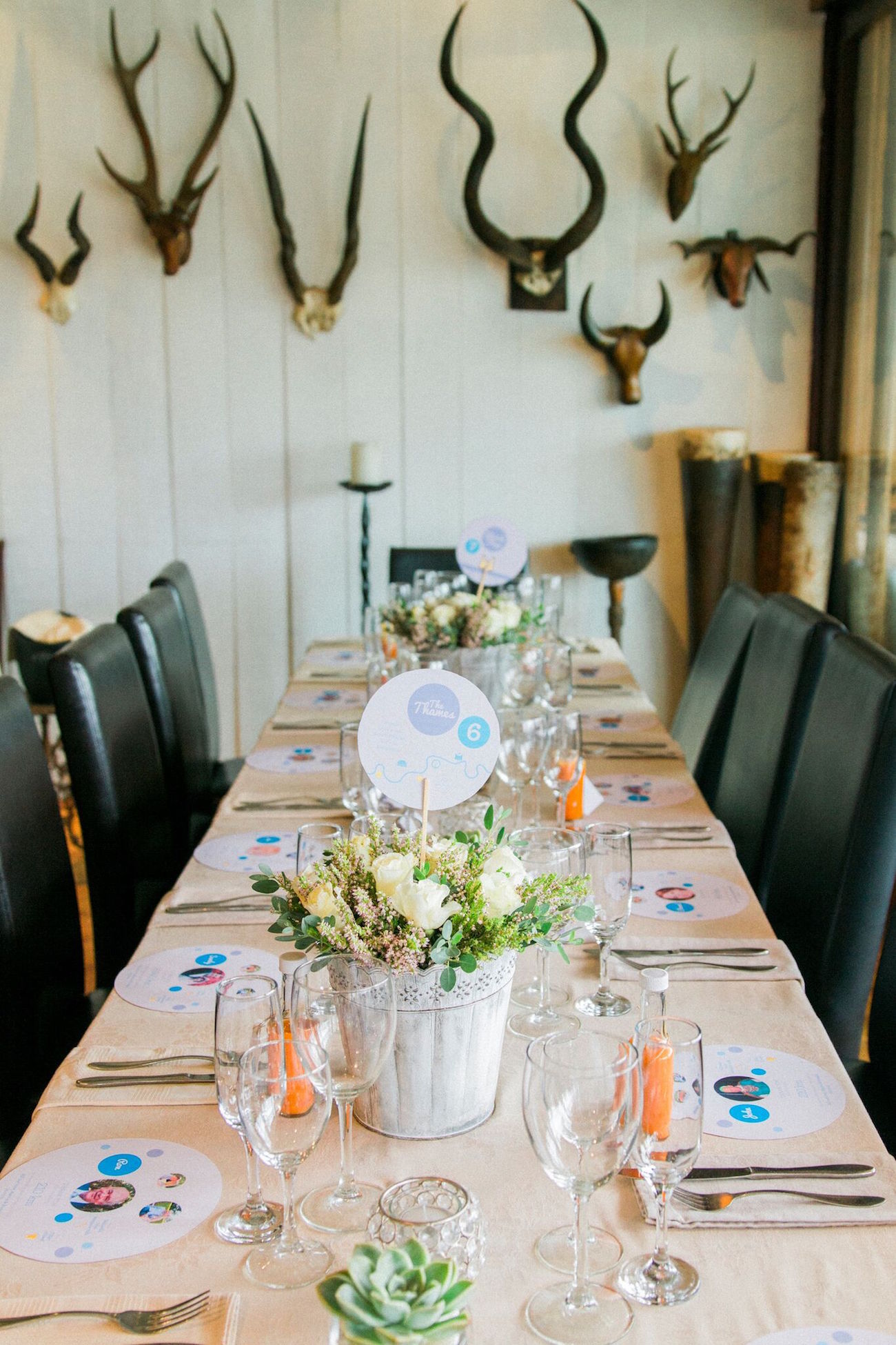 Fynbos Chic Wedding Tablescape | Image: Maxeen Kim