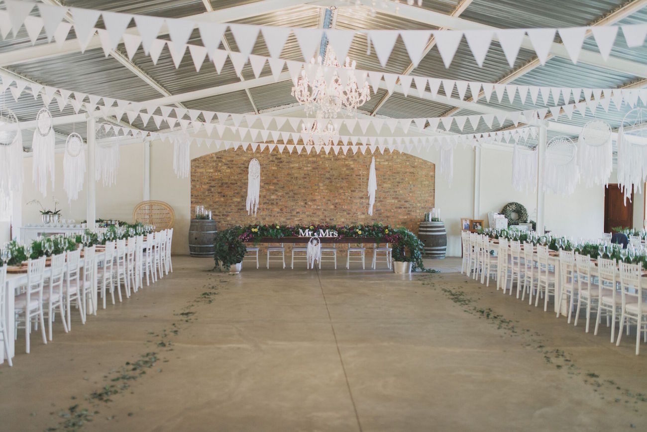 Free Spirited Forest Wedding Reception | Credit: Vicky Bergallo