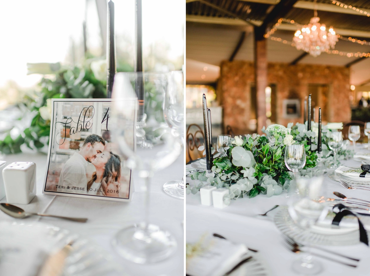 Graceful Greenery Wedding Reception | Image: Carla Adel