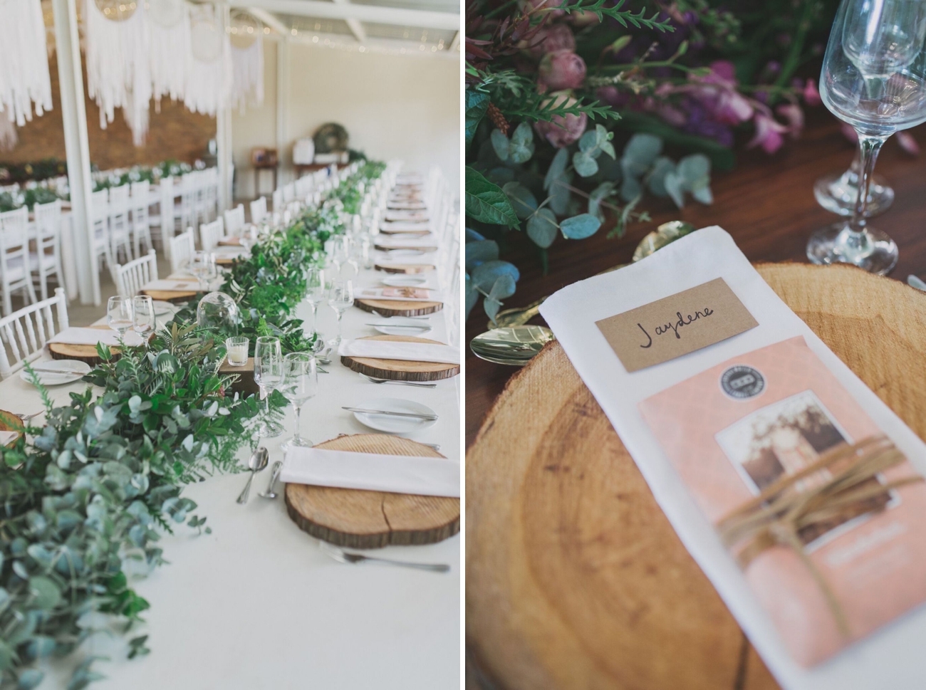 Wood Round Place Mats | Credit: Vicky Bergallo