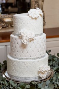 Classic White Wedding Cake | Image: Daniel West