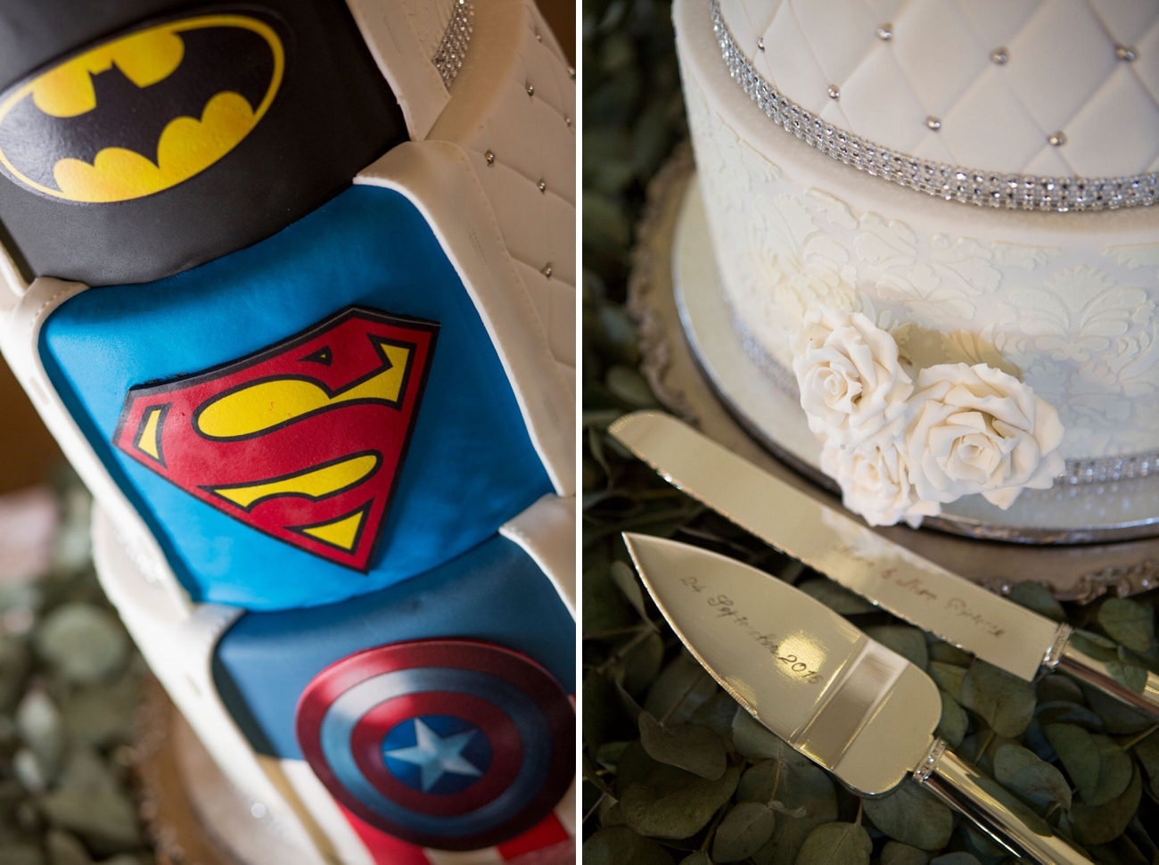 Superhero Wedding Cake | Image: Daniel West