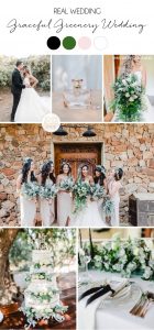 Graceful Greenery Wedding | Images: Carla Adel