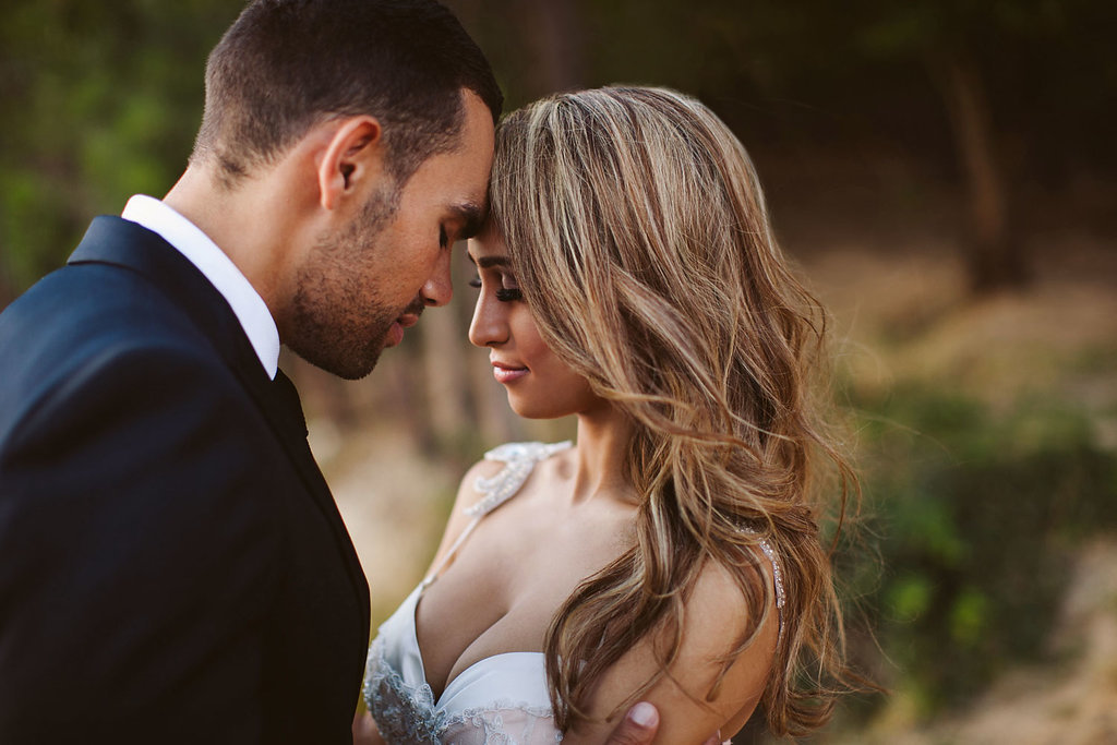 Bride and Groom Portrait | Image: Moira West