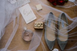 Jimmy Choo Wedding Shoes | Image: Lad & Lass Photography