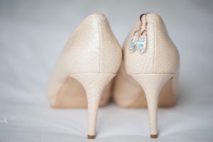 Blush Wedding Shoes | Image: Tanya Jacobs