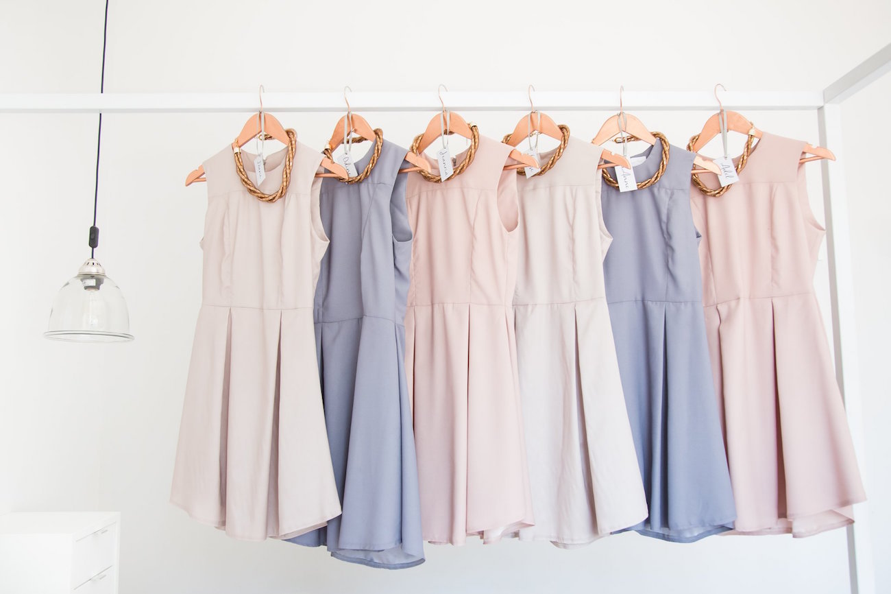 Pastel Bridesmaid Dresses | Image: JCclick