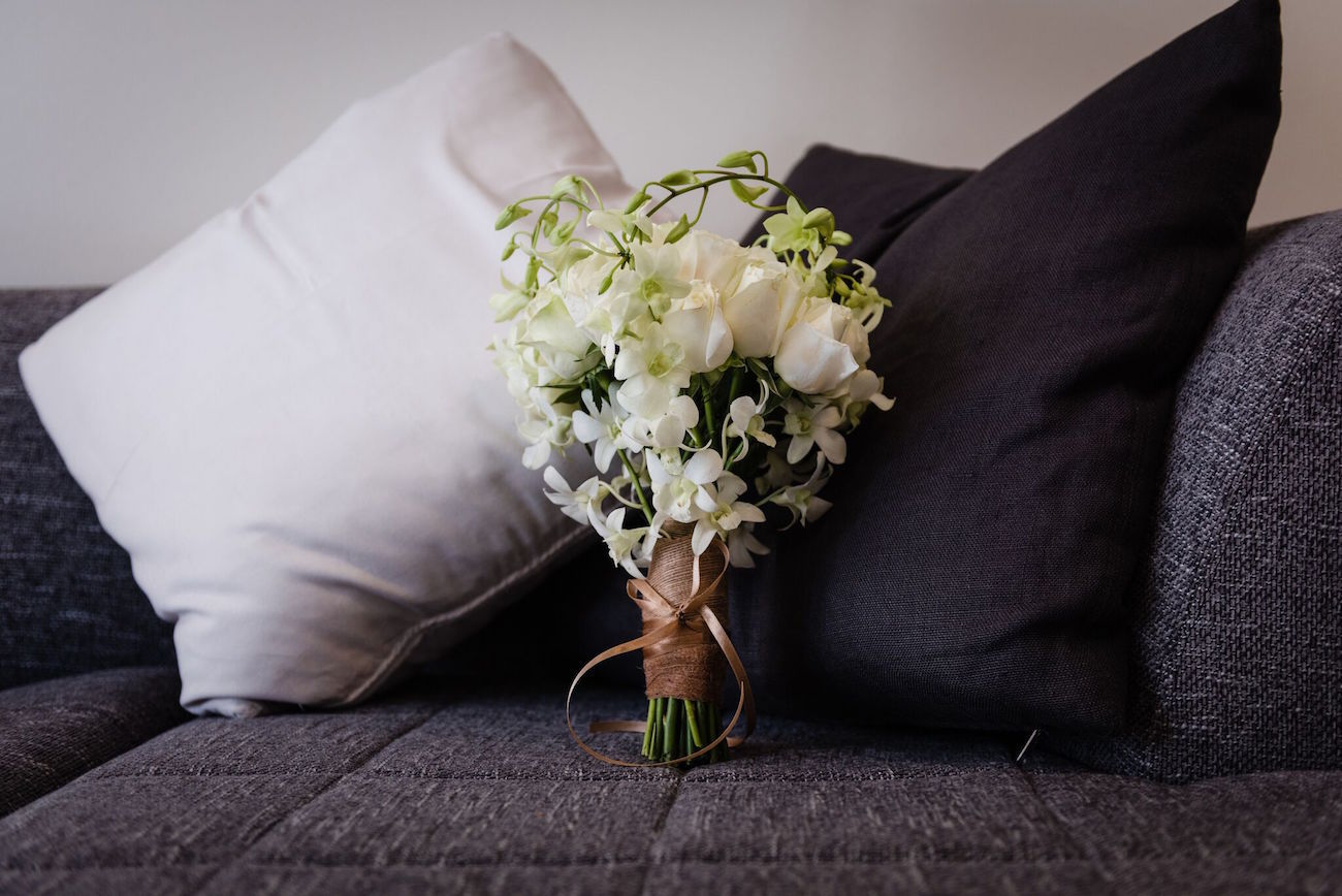 White Wedding Bouquet | Image: Wynand van der Merwe