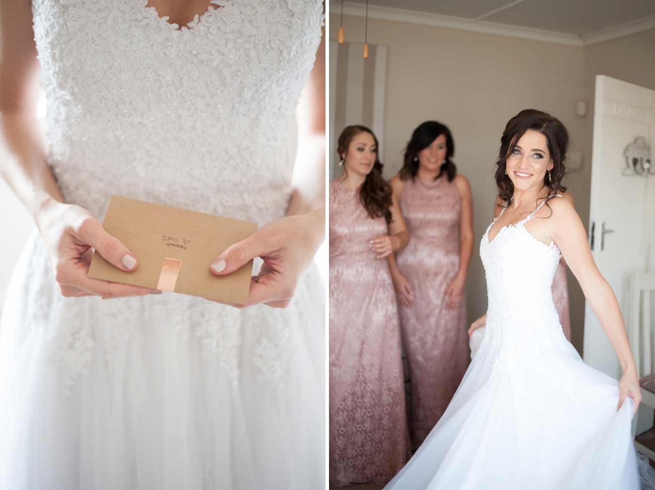 Romantic Rose Gold Farm Wedding | Image: Tanya Jacobs