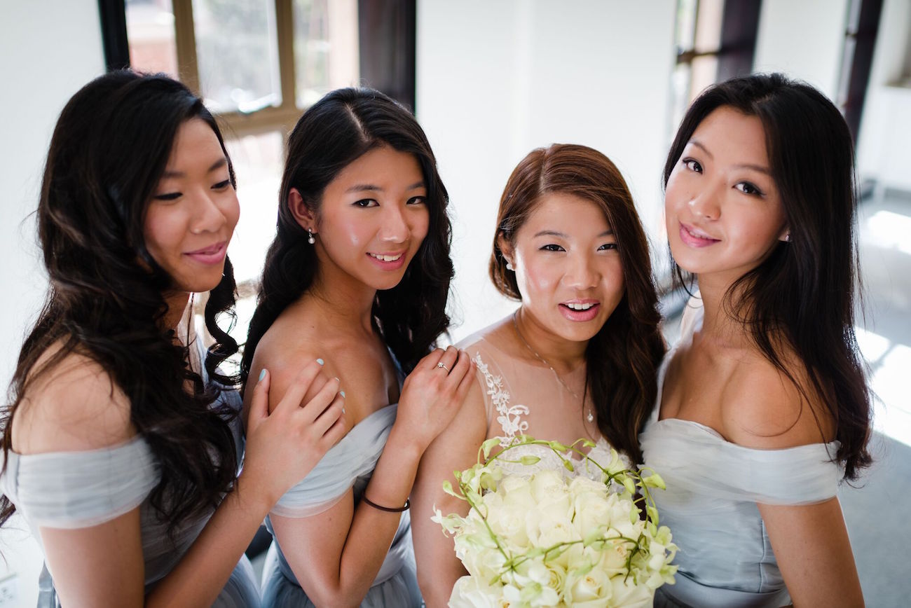 Modern Bridesmaids | Image: Wynand van der Merwe