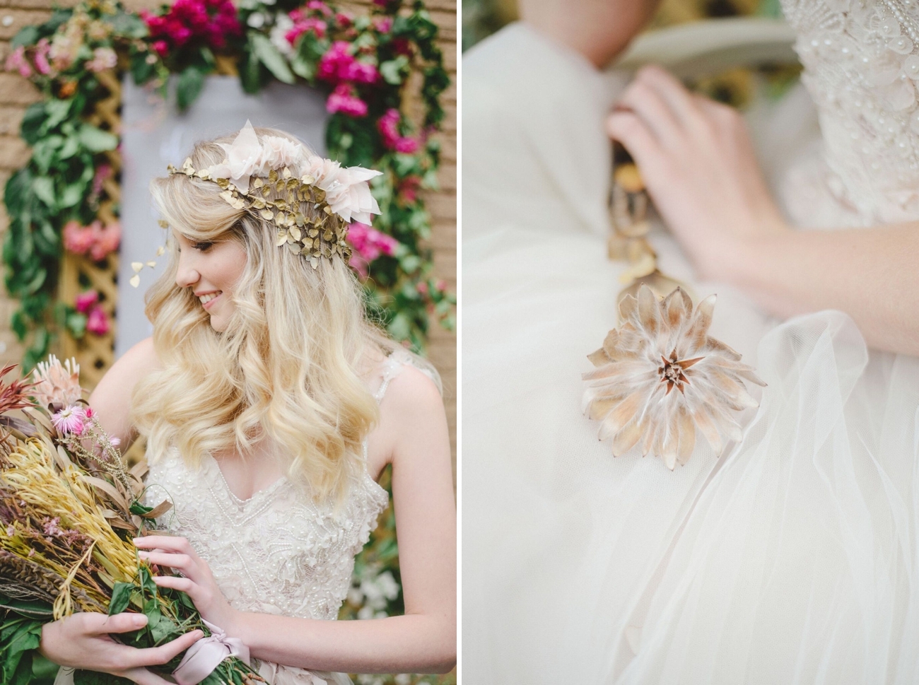 Secret Garden Wedding Inspiration | Credit: Oh Happy Day & Roxanne Davison